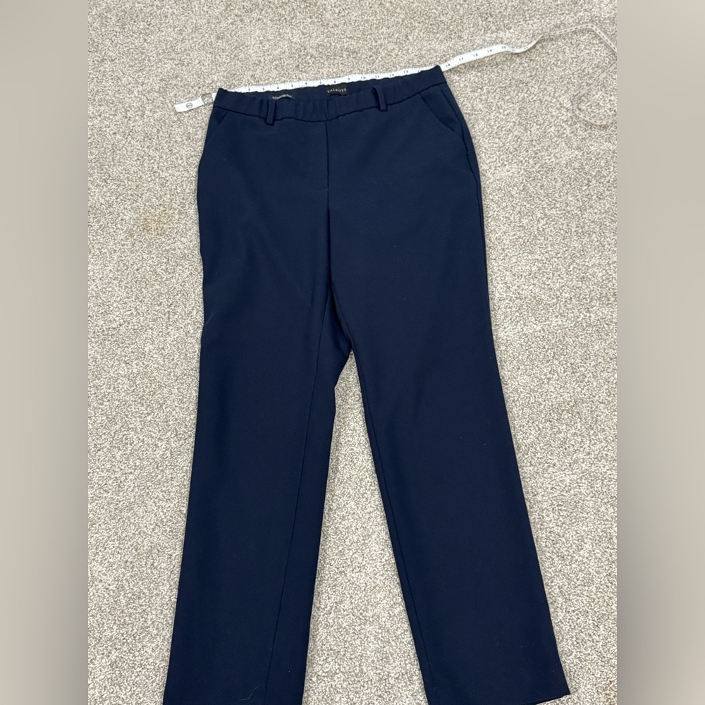 Talbots Navy Cambridge Straight Leg Pants